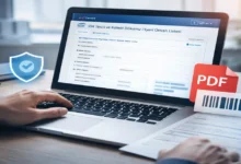 SGK hizmet dökümü alma işleminin e-Devlet üzerinden bilgisayarda yapılmasını gösteren görsel